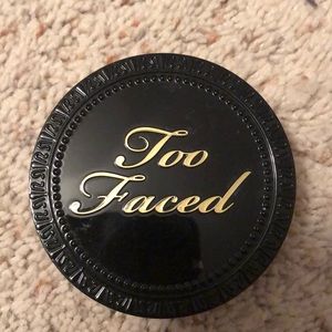 Two faced cocoa powder foundation